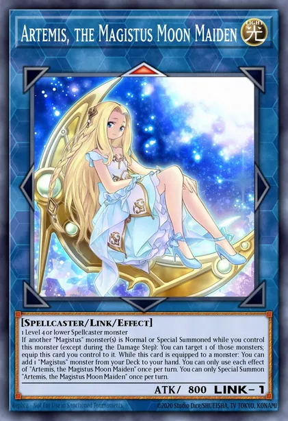 Artemis, the Magistus Moon Maiden