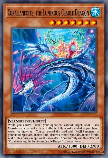 Coralianectes, the Luminous Cradle Dragon