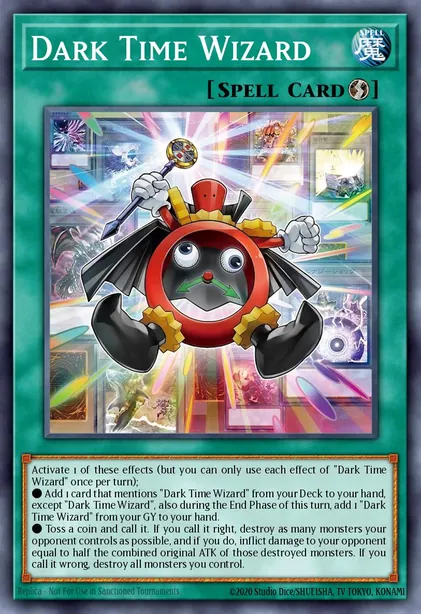 Dark Time Wizard card
