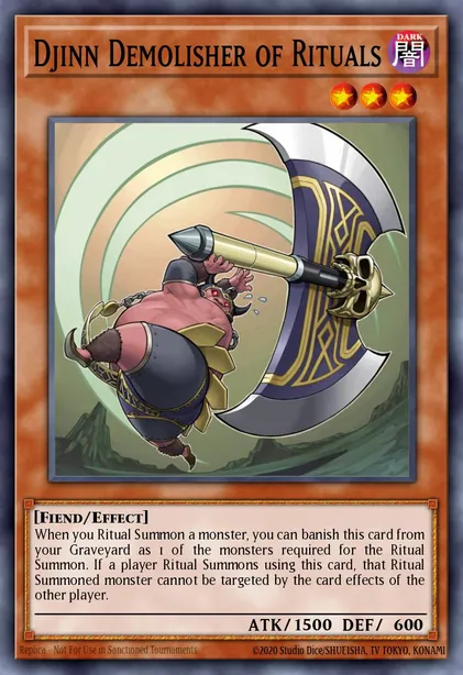 Djinn Demolisher of Rituals