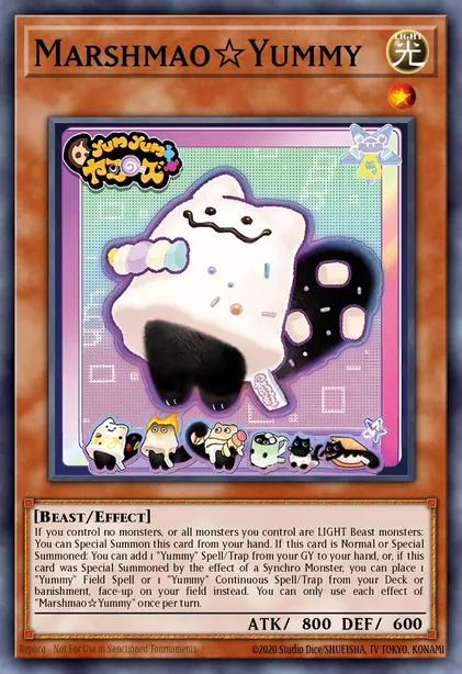 Marshmao☆Yummy card