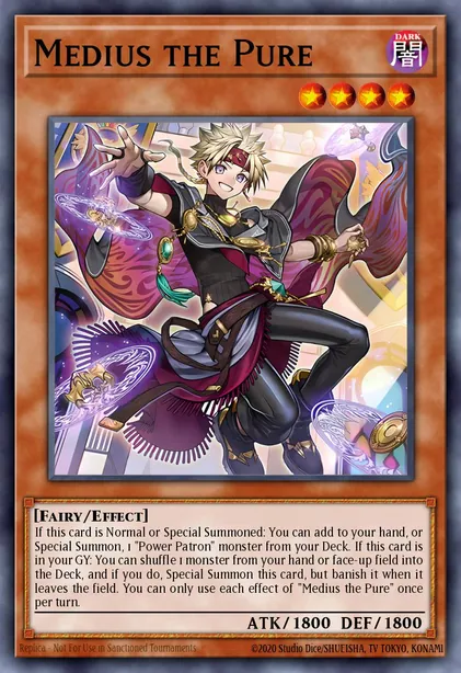 Medius the Pure card
