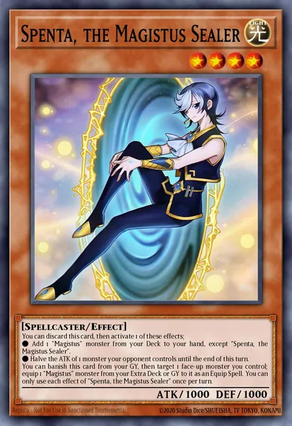 Spenta, the Magistus Sealer