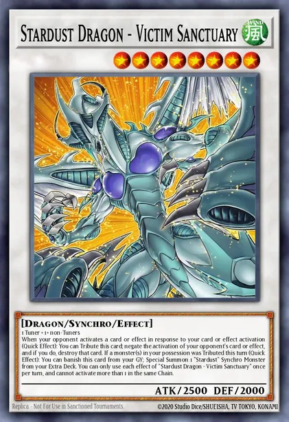 Stardust Dragon - Victim Sanctuary