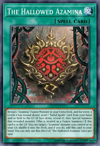 The Hallowed Azamina